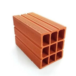 BLOCO CERAMICO 11,5X14X24 (BAIANAO) UNIDADE