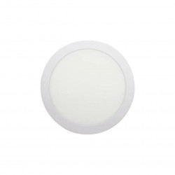KIAN LUMINÁRIA LED SOBR BRANCO REDONDO 12W 6K (10404) 