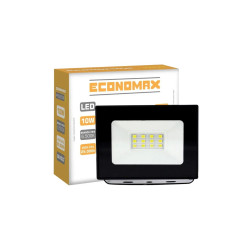ECONOMAX REFLETOR LED  10W 6,5K PT BIV (12793)
