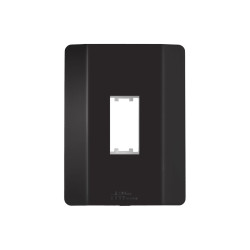 MECTRONIC BLACK 85034 PLACA 4X2 2 MODULOS C/8PÇS