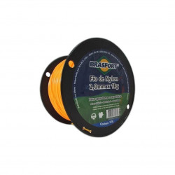 BRASFORT FIO DE  NYLON REDONDO P/ROÇADEIRA 2,00X 1KG  (7539) (338MTS)
