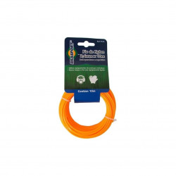 BRASFORT FIO DE NYLON REDONDO P/ROÇADEIRA 2,4MM X10MT (7534) 