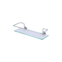 HIDROLAR PORTA SHAMPOO RETO VIDRO 40CMX10CM (1309)