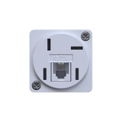 MECTRONIC 40304 TOMADA TELEFONE + ADAPT.AMER. S/PL MILL.