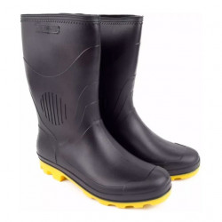 CRIVAL BOTA BORRACHA CANO MEDIO SOL. AMARELO 38