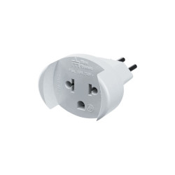 MECTRONIC 39197 ADAPTADOR UNIV.2P+T 10A COLOR