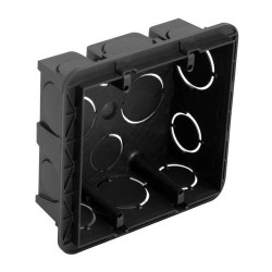 NTPVC CAIXA DE LUZ 4X4 (PRETA)