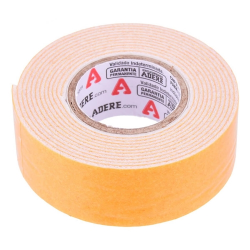 ADERE FITA DUPLA FACE ESPUMA.19X1,50M