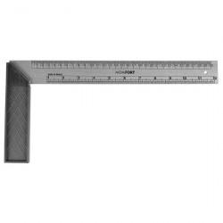 MONFORT ESQUADRO CABO PVC 10/25CM(616010)