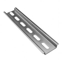 AIEDEM TRILHO DIN ALUMINIO 20CM C/FURO (81501)