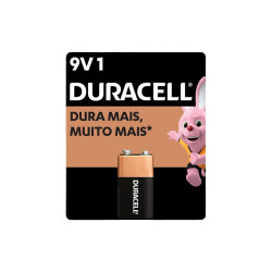 DURACELL BATERIA ALCALINA 9V C/1PÇ