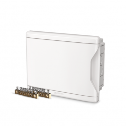KRONA QUADRO DISJUNTOR 6/8 ( EMBUTIR) BRANCO C/BARRAMENTO(1277)
