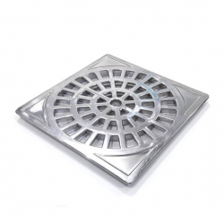 FERE GRELHA QUADRADA CROMADA 100MM (702191)